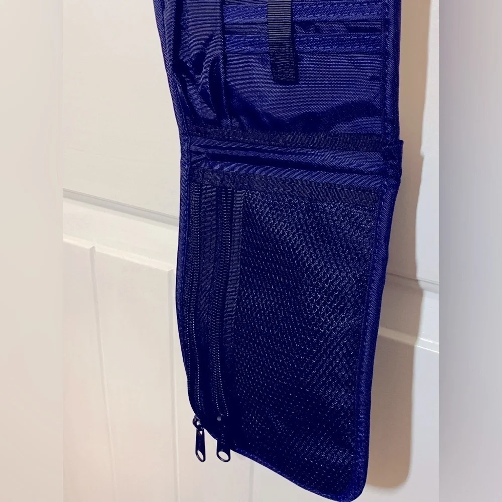 Item L.L. Bean Blue Wallet Purse 8”HX 5.5”L Crossbody